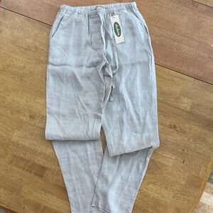 Women’s Dolma linen pants size small